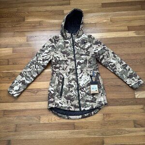 The North Face Women's Parka Tamburello Insulated Hooded Camo Size XS